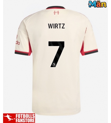 Liverpool Florian Wirtz #7 Bortatröja 2025-26 Kortärmad